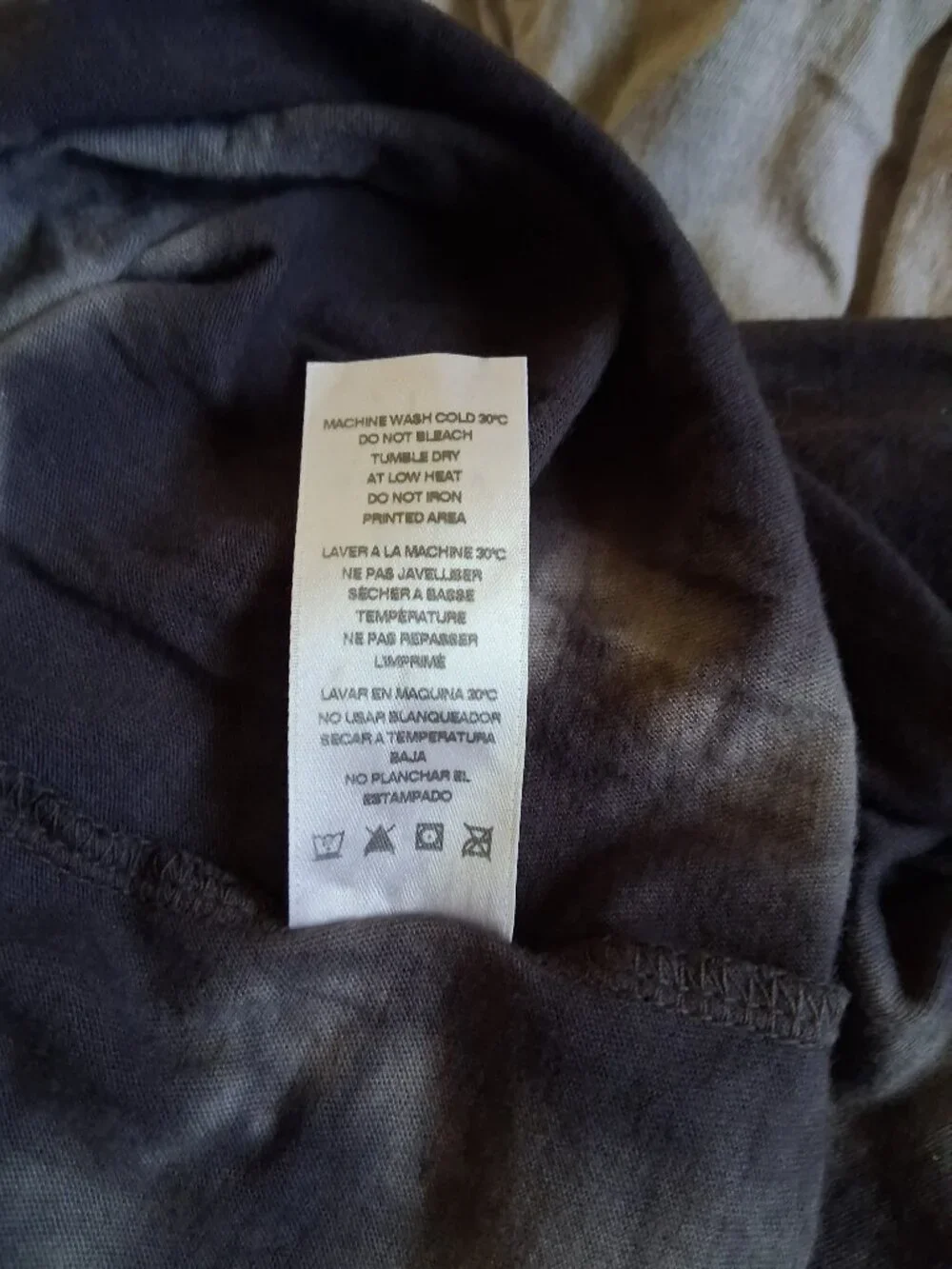 Sundry for Evereve NWT Women's Size 1 (Small) Gray Tie Dye Malibu Dress - Picture 10 of 13